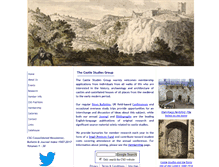 Tablet Screenshot of castlestudiesgroup.org.uk